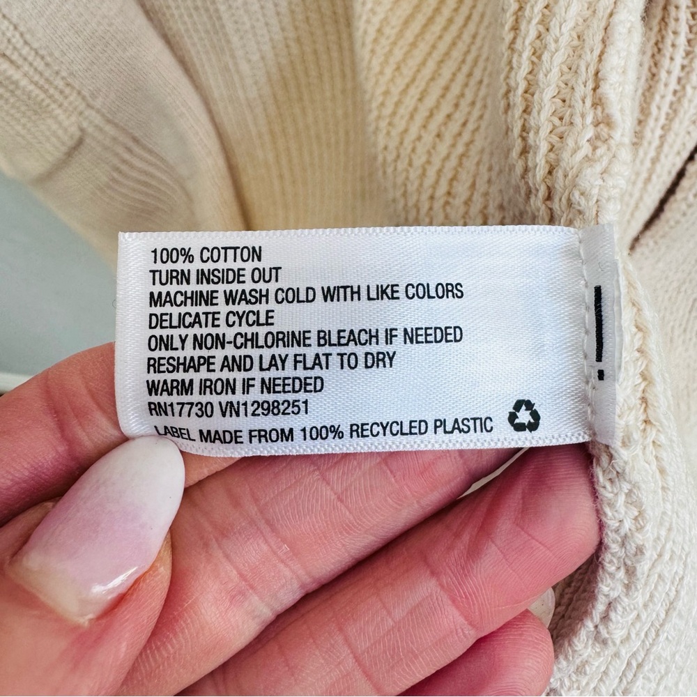 Nwot Universal Thread Open-Front Knit Cotton Card… - image 7